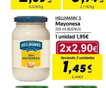 Hiper Usera HELLMANN'S Mayonesa oferta