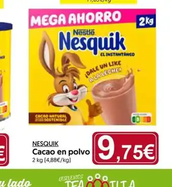 Hiper Usera NESQUIK Cacao en polvo oferta