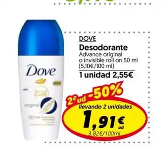Hiper Usera DOVE Desodorante oferta