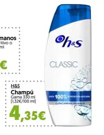 Hiper Usera H&S Champú oferta