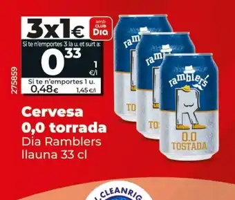 Dia Cervesa 0,0 torrada oferta