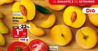 Dia Préssec Groc oferta