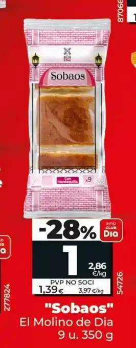 Dia Sobaos oferta