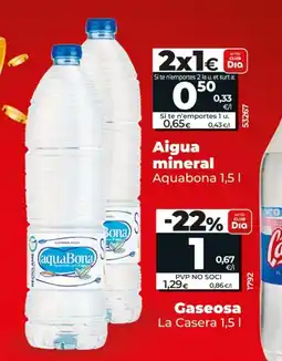 Dia Aigua Mineral oferta