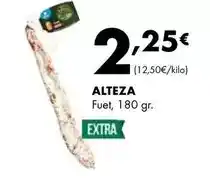 Supermercados Lupa Alteza - fuet oferta