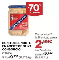 Supermercados Lupa Albo - atun claro en aceite de oliva virgen extra oferta