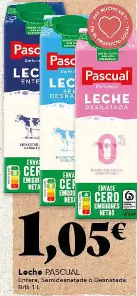 Gadis Pascual - leche oferta