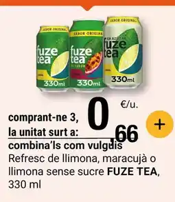 Hipercor La casera - tinto de verano oferta