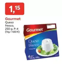 Suma Supermercados Gourmet - queso fresco oferta
