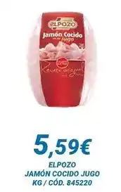 Dialsur Cash & Carry Elpozo - jamon cocido jugo oferta