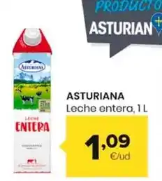 Autoservicios Familia Asturiana - leche entera oferta