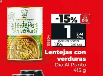 Maxi Dia Lentejas Con Verduras oferta