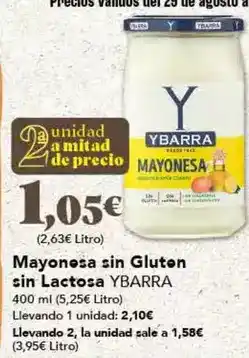 Gadis Ybarra - mayonesa sin gluten sin lactosa oferta