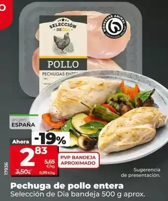 Dia Seleccion de dia - pechuga de pollo entera oferta