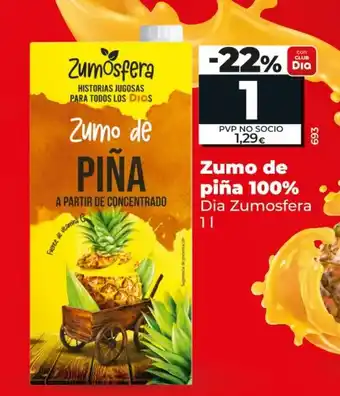 Maxi Dia Zumo De Pina 100% oferta