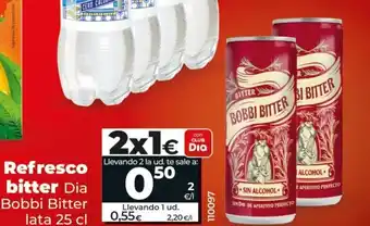 Maxi Dia Refresco bitter oferta