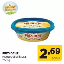 Alimerka Président - mantequilla ligera oferta