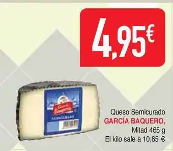 Masymas García Baquero Queso Semicurado Mitad 465g oferta