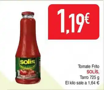 Masymas Solís Tomate Frito 725g oferta