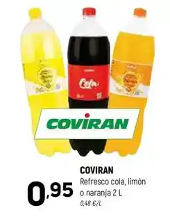 Coviran Coviran - refresco cola, limon o naranja oferta