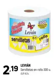 Coviran Levian - servilletas en rollo oferta