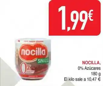 Masymas Nocilla 0% Azúcares 180g oferta