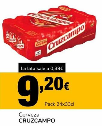 Supeco Cerveza cruzcampo oferta