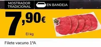 Supeco Filete de vacuno 1ªa oferta