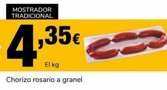 Supeco Chorizo rosario a granel oferta