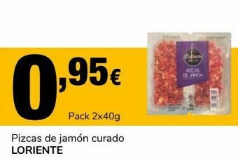 Supeco Pizcas de jamón curado loriente oferta