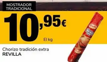 Supeco Chorizo tradicional extra revilla oferta