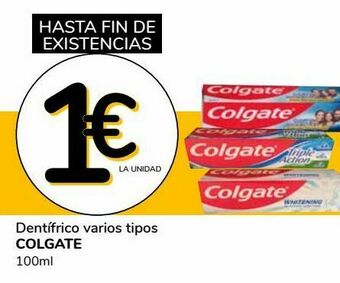 Supeco Dentífrico varios tipos colgate oferta
