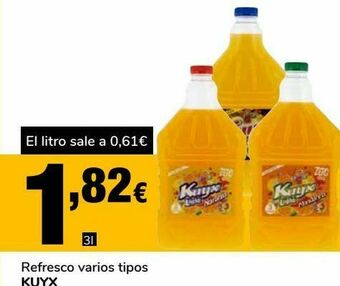 Supeco Refresco varios tipos kuyx oferta