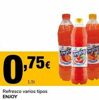 Supeco Refresco varios tipos enjoy oferta