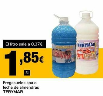 Supeco Fregasuelos spa o leche de almendras terymar oferta