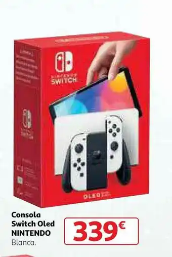 Alcampo Consola Switch Oled Nintendo oferta