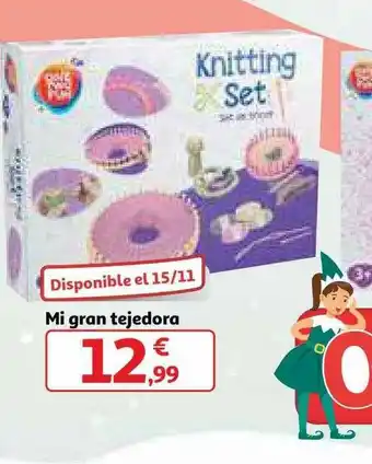 Alcampo Knitting Set Mi Gran Tejedora oferta