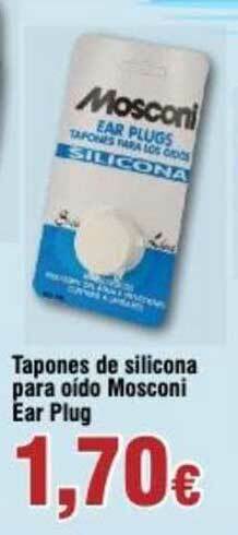 FROIZ Tapones De Silicona Para Oído Mosconi Ear Plug oferta