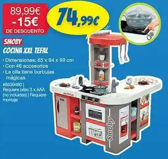 Costco Smoby Cocina XXL Tefal oferta