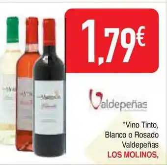 Masymas Los Molinos Valdepeñas Vino Tinto Blanco O Rosado oferta