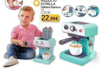 Toy Planet Producto Estrella Cafetera Espresso + 3 oferta