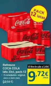 SPAR Coca-cola - refresco oferta