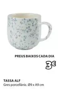 JYSK Dia - tassa alf oferta