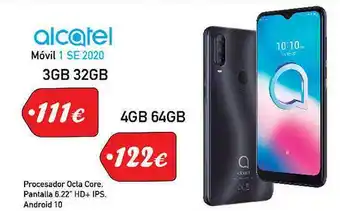 Microsshop Alcatel Móvil 1 Se 2020 3GB 32GB oferta