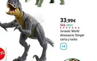 Super Juguete Jurassic World Dinosaurio Stinger Corta Y Lucha oferta