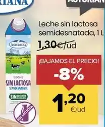 ALDI Milsani - yogur natural con azúcar moreno de caña oferta