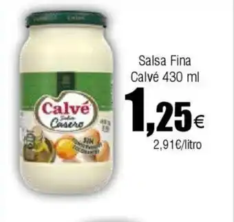 FROIZ CALVE Salsa Fina oferta