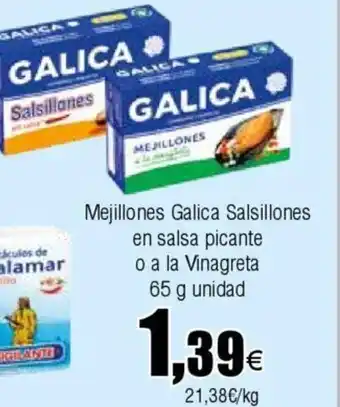 FROIZ GALICA Mejillones oferta