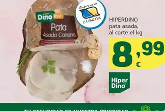 HiperDino Pata asada , al corte el kg, hiperdino oferta