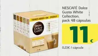 HiperDino nescafé® dolce gusto® white collection, pack 48 cápsulas oferta